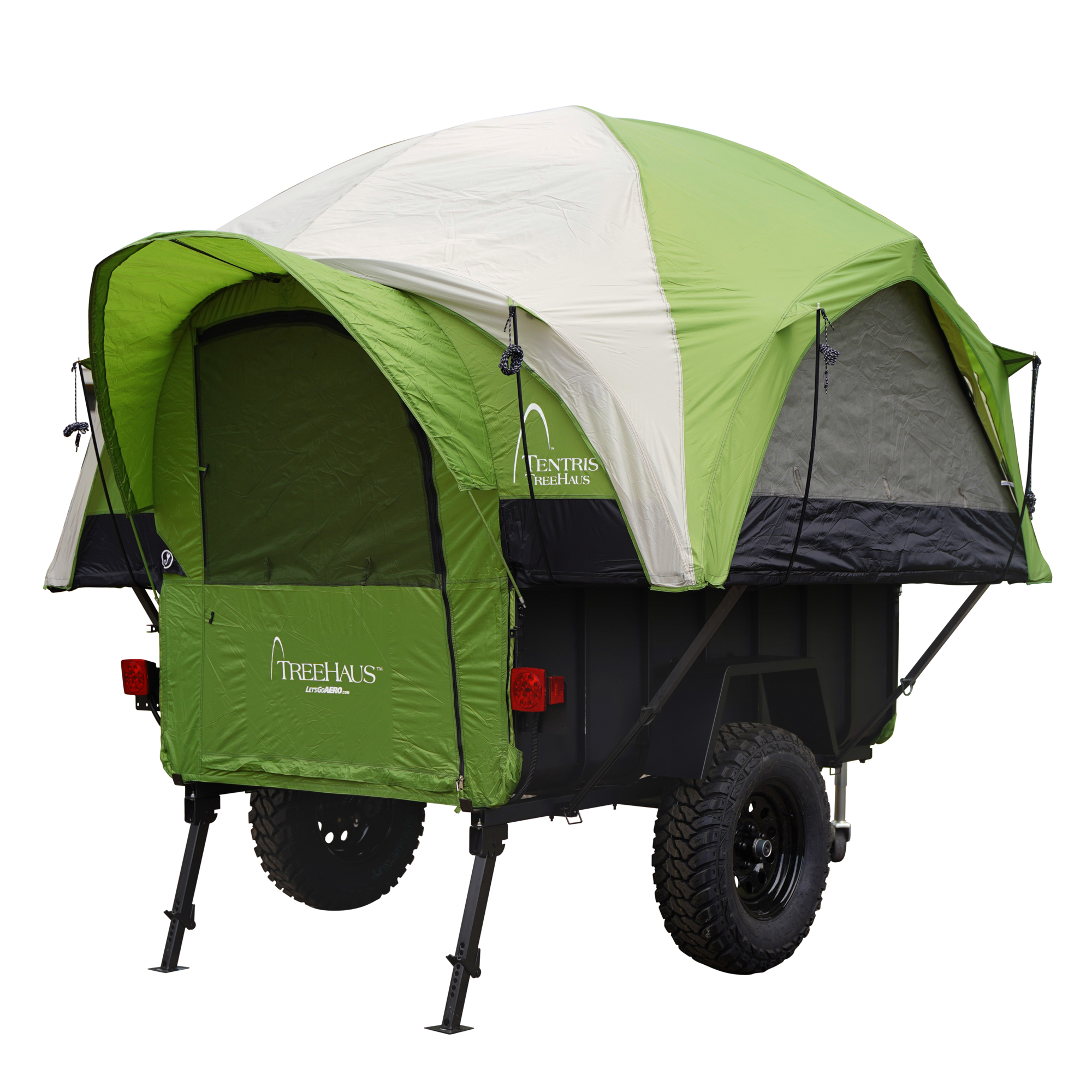 Let's Go Aero, Spec Ops TreeHaus Overland Camping Trailer, Length 10 ft, Width 8 ft, Sleeps 4, Model# T01366-01984
